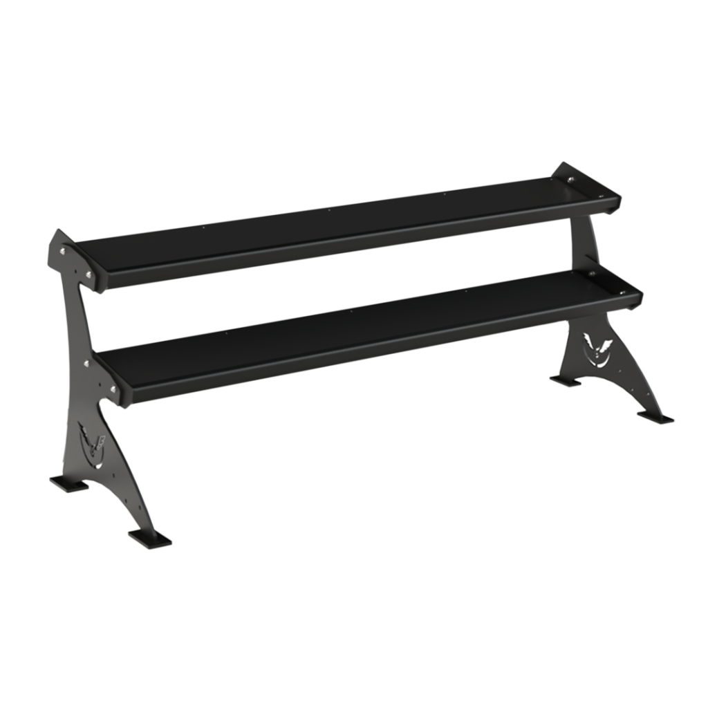 Defiant Strength 2 Tier Adjustable Tray Rack