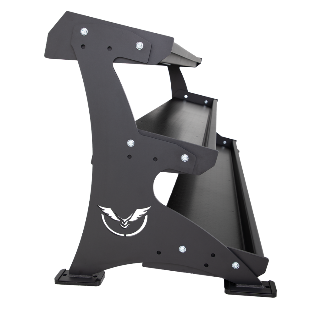 Defiant Strength 3 Tier Adjustable Tray Rack